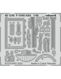 [NO_DESC] F-104S ASA for KINETIC, 1/48 - Eduard Accessories 491245
