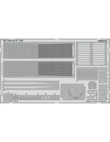 Su-27 for GREAT WALL HOBBY, 1/48 - Eduard Accessories 491249