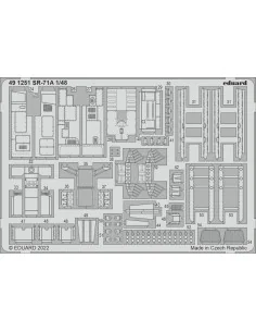 SR-71A interior for REVELL, 1/48 - Eduard Accessories 491251