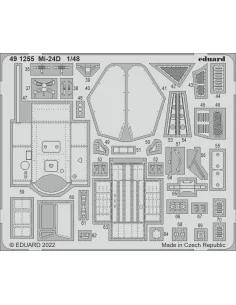 Mi-24D for TRUMPETER, 1/48 - Eduard Accessories 491255