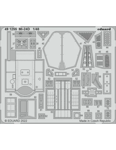 [NO_DESC] Mi-24D for TRUMPETER, 1/48 - Eduard Accessories 491255