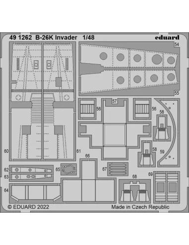 B-26K Invader for ICM, 1/48 - Eduard Accessories 491262