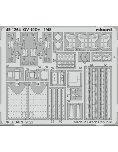 [NO_DESC] OV-10D+ for ICM, 1/48 - Eduard Accessories 491264