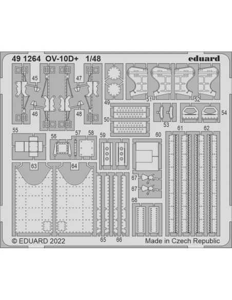 OV-10D+ for ICM, 1/48 - Eduard Accessories 491264