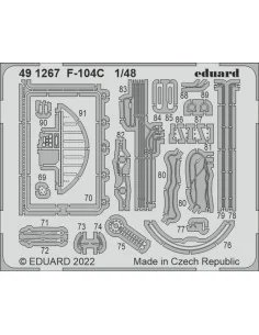 F-104C, 1/48 - Eduard Accessories 491267