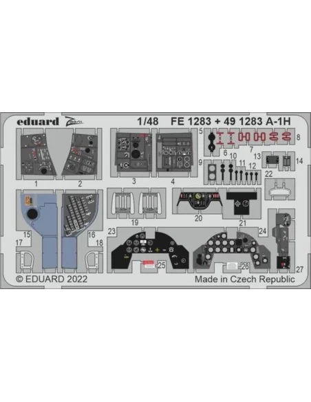 [NO_DESC] A-1H, 1/48 - Eduard Accessories 491283