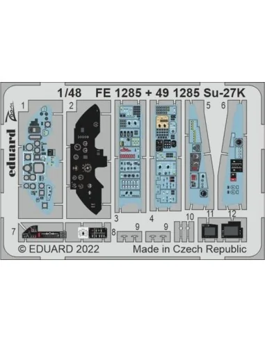 Su-27K, 1/48 - Eduard Accessories 491285