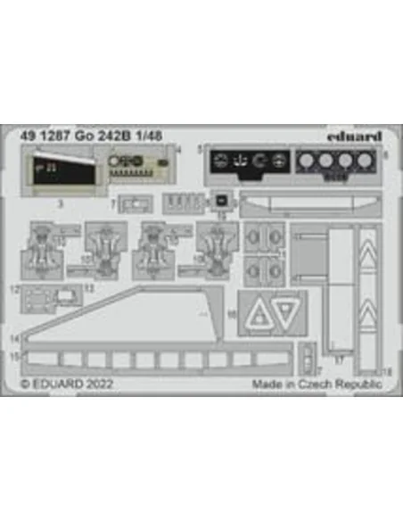 [NO_DESC] Go 242B, 1/48 - Eduard Accessories 491287