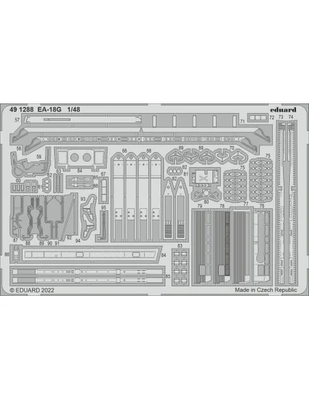 [NO_DESC] EA-18G, 1/48 - Eduard Accessories 491288