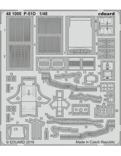 P-51D for Eduard, 1/48 - Eduard Accessories 481000