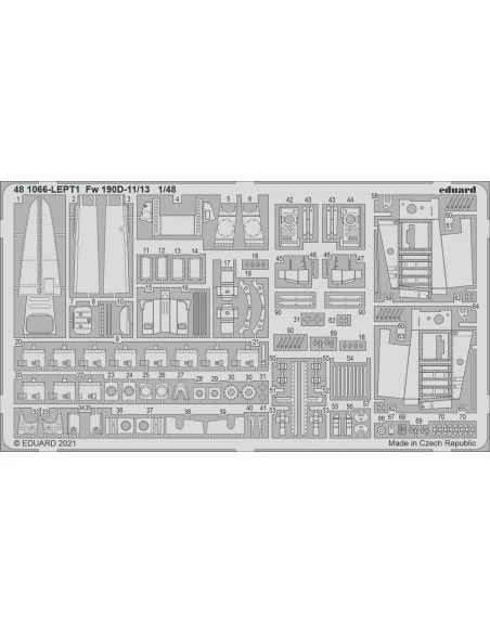 Fw 190D-11/13 1/48 for EDUARD, 1/48 - Eduard Accessories 481066