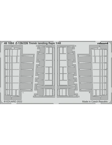 [NO_DESC] Z-126/226 Trener landing flaps for EDUARD, 1/48 - Eduard ...