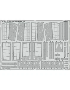 [NO_DESC] Il-2 mod. 1943 landing flaps, 1/48 - Eduard Accessories 4...