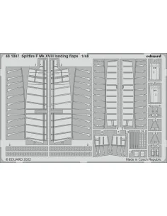 Spitfire F Mk.XVIII landing flaps, 1/48 - Eduard Accessories 481087