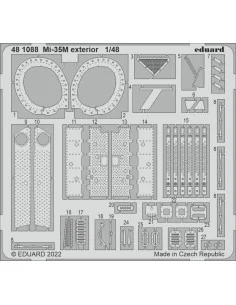 Mi-35M exterior for ZVEZDA, 1/48 - Eduard Accessories 481088