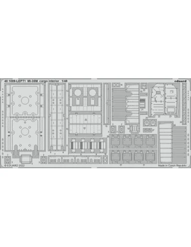 [NO_DESC] Mi-35M cargo interior for ZVEZDA, 1/48 - Eduard Accessori...