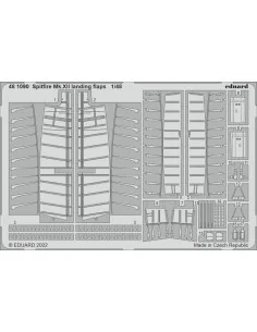 Spitfire Mk.XII landing flaps for AIRFIX, 1/48 - Eduard Accessories...