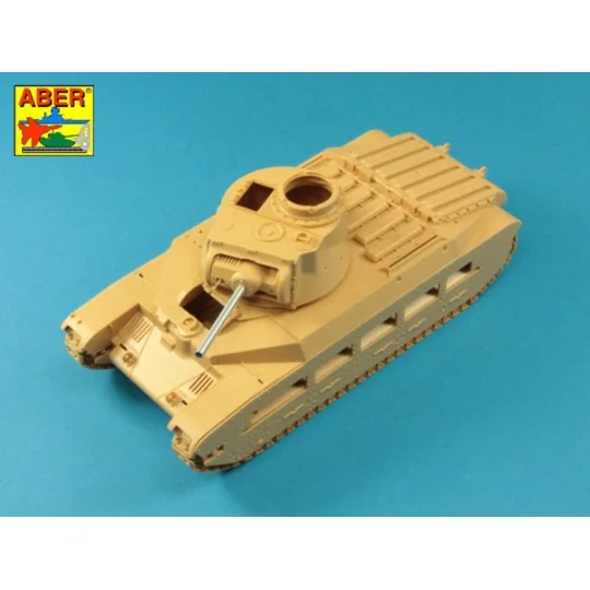 Barrel ROQF Mk.I 76, 2mm for Matilda Mk.IIICS with Besa MG barrel, ...