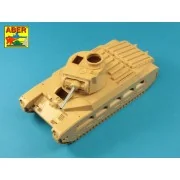 Barrel ROQF Mk.I 76,2mm for Matilda Mk.IIICS with Besa MG barrel - ...