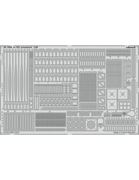 A-10C armament for HOBBY BOSS, 1/48 - Eduard Accessories 481098