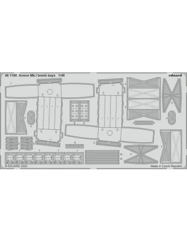 [NO_DESC] Anson Mk.I bomb bays 1/48 for AIRFIX, 1/48 - Eduard Acces...