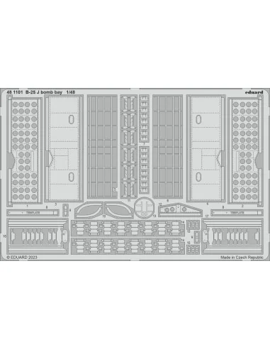 B-25J bomb bay 1/48 HKM, 1/48 - Eduard Accessories 481101