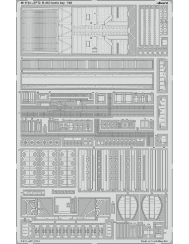 B-24D bomb bay 1/48 REVELL, 1/48 - Eduard Accessories 481104