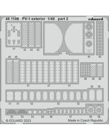PV-1 exterior 1/48 ACADEMY, 1/48 - Eduard Accessories 481106