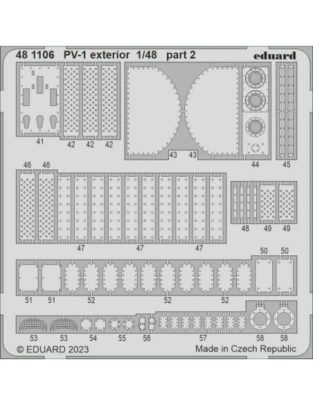 [NO_DESC] PV-1 exterior 1/48 ACADEMY, 1/48 - Eduard Accessories 481106