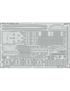 PV-1 bomb bay 1/48 ACADEMY, 1/48 - Eduard Accessories 481107