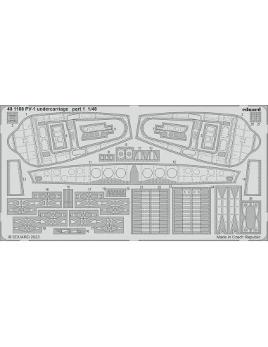 PV-1 undercarriage 1/48 ACADEMY, 1/48 - Eduard Accessories 481108