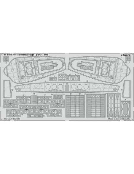 PV-1 undercarriage 1/48 ACADEMY, 1/48 - Eduard Accessories 481108