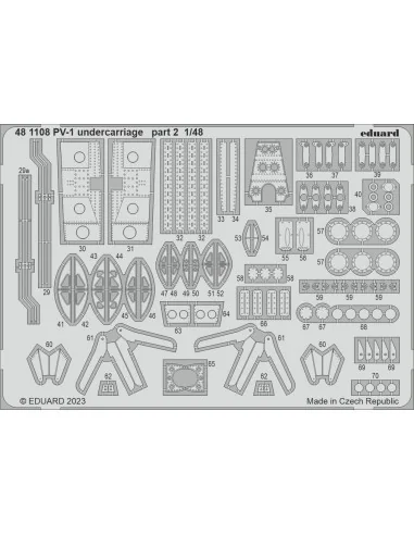 PV-1 undercarriage 1/48 ACADEMY, 1/48 - Eduard Accessories 481108