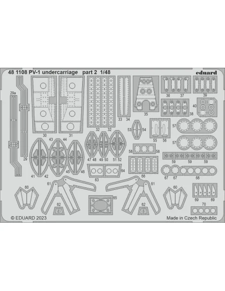 PV-1 undercarriage 1/48 ACADEMY, 1/48 - Eduard Accessories 481108