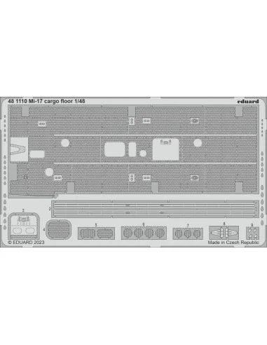 Mi-17 cargo floor 1/48 AMK, 1/48 - Eduard Accessories 481110