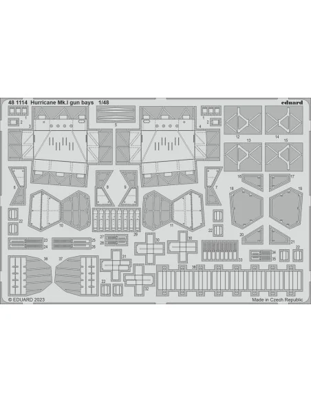 [NO_DESC] Hurricane Mk.I gun bays 1/48 HOBBY BOSS, 1/48 - Eduard Ac...