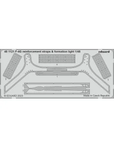 F-4G reinforcement straps & formation lights 1/48 MENG, 1/48 - Edua...