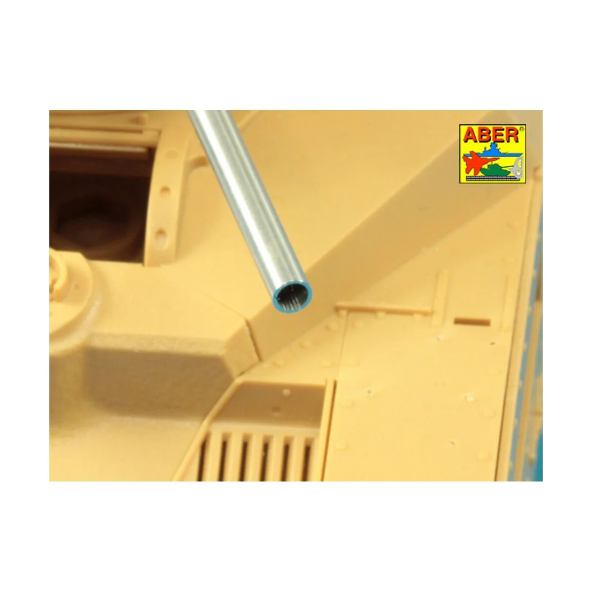 Barrel ROQF Mk.I 76,2mm for Matilda Mk.IIICS with Besa MG barrel - ...