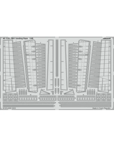 [NO_DESC] FM-1 landing flaps, 1/48 - Eduard Accessories 481125