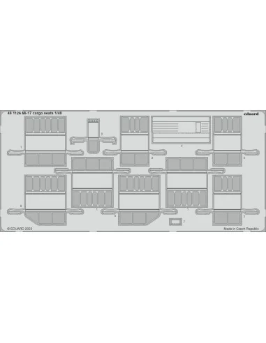 [NO_DESC] Mi-17 cargo seats, 1/48 - Eduard Accessories 481126