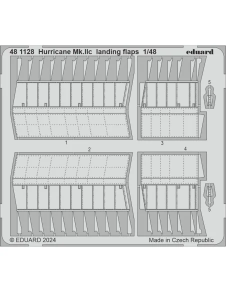 [NO_DESC] Hurricane Mk.IIc landing flaps, 1/48 - Eduard Accessories...