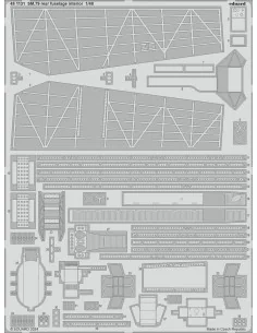 SM.79 rear fuselage interior 1/48 EDUARD, 1/48 - Eduard Accessories...