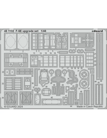 [NO_DESC] F-5E upgrade set 1/48 EDUARD, 1/48 - Eduard Accessories 4...