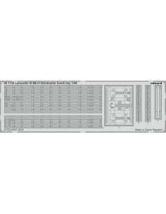Lancaster B Mk.III Dambuster bomb bay 1/48 HKM, 1/48 - Eduard Acces...