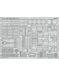 B-24J undercarriage, 1/48 - Eduard Accessories 481140