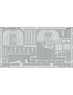 [NO_DESC] B-24J bomb bay, 1/48 - Eduard Accessories 481141
