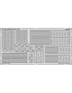 B-26B bomb bay, 1/48 - Eduard Accessories 481145