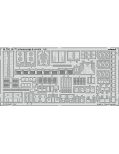 B-17F undercarriage & exterior, 1/48 - Eduard Accessories 481147