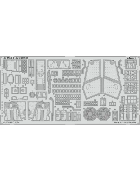 F-4C exterior, 1/48 - Eduard Accessories 481153