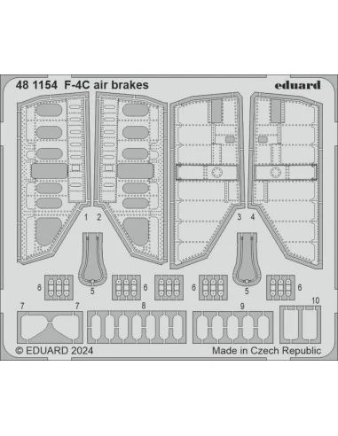 F-4C air brakes, 1/48 - Eduard Accessories 481154
